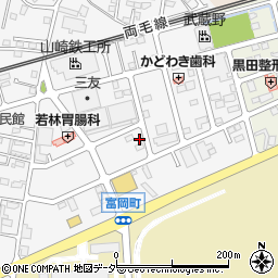 栃木県佐野市富岡町1701周辺の地図