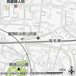栃木県佐野市富岡町236周辺の地図