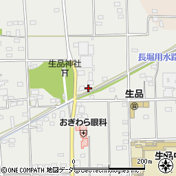 ヤマシン寮周辺の地図