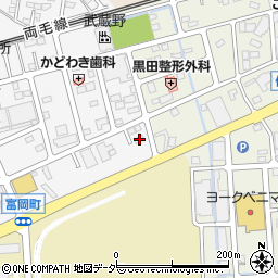 栃木県佐野市富岡町1722周辺の地図