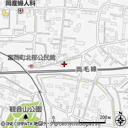 栃木県佐野市富岡町235周辺の地図