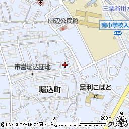 栃木県足利市堀込町2963-2周辺の地図