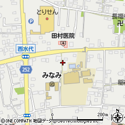 栃木県栃木市大平町西水代1761-1周辺の地図