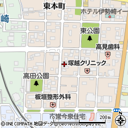 伊勢崎歯科タカミ周辺の地図