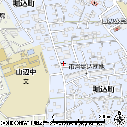栃木県足利市堀込町2946-1周辺の地図