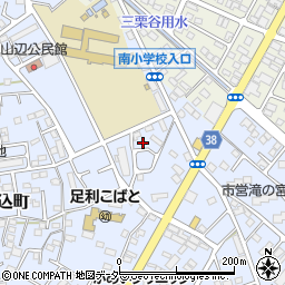 栃木県足利市堀込町2793-11周辺の地図