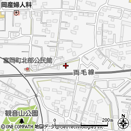 栃木県佐野市富岡町234周辺の地図
