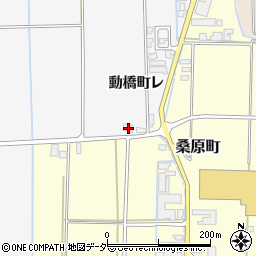 石川県加賀市動橋町レ34周辺の地図