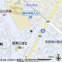 栃木県足利市堀込町2722周辺の地図