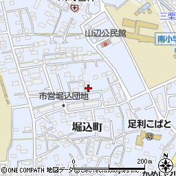 栃木県足利市堀込町2946-32周辺の地図