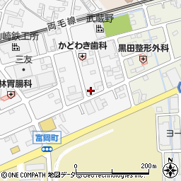 栃木県佐野市富岡町1731周辺の地図