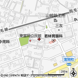 栃木県佐野市富岡町1606周辺の地図