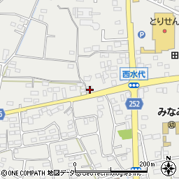 栃木県栃木市大平町西水代2382周辺の地図