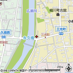 関銘石店周辺の地図