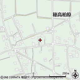 長野県安曇野市穂高柏原2992周辺の地図