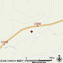 長野県松本市刈谷原町424-1周辺の地図