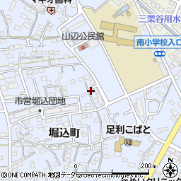 栃木県足利市堀込町2944周辺の地図