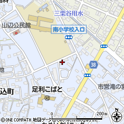 栃木県足利市堀込町2801周辺の地図
