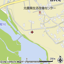長野県安曇野市豊科光1525周辺の地図