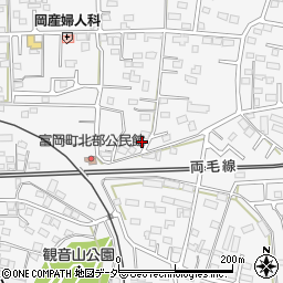 栃木県佐野市富岡町35周辺の地図