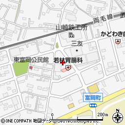 栃木県佐野市富岡町1660周辺の地図
