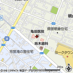 亀田医院ペインクリニック周辺の地図