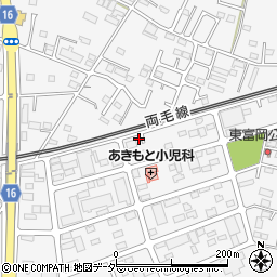栃木県佐野市富岡町1575周辺の地図