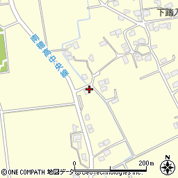 長野県安曇野市豊科南穂高2319-1周辺の地図