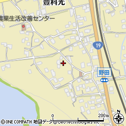 長野県安曇野市豊科光1582周辺の地図
