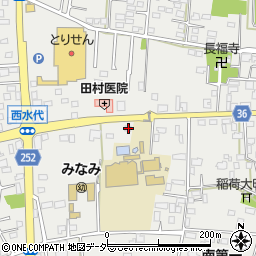栃木県栃木市大平町西水代1763周辺の地図