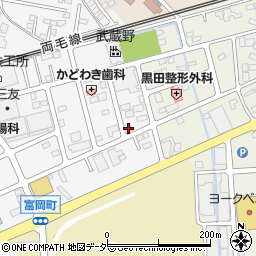 栃木県佐野市富岡町1745周辺の地図