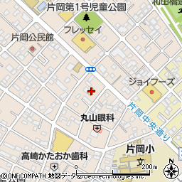 ミニストップ高崎片岡町店周辺の地図