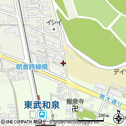 栃木県足利市朝倉町789-3周辺の地図