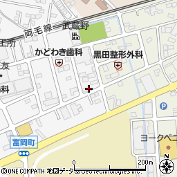 栃木県佐野市富岡町1744周辺の地図