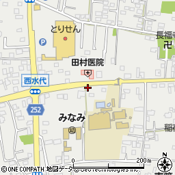 栃木県栃木市大平町西水代1762周辺の地図