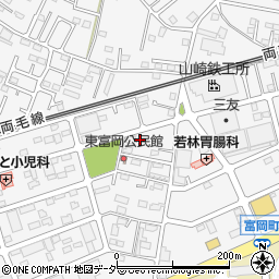 栃木県佐野市富岡町1610周辺の地図
