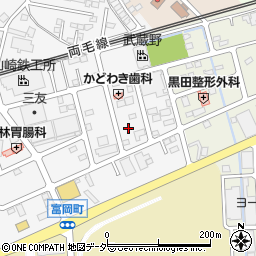 栃木県佐野市富岡町1734周辺の地図