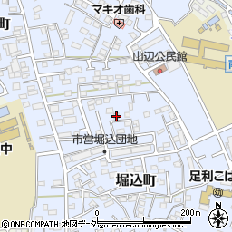 栃木県足利市堀込町2946-24周辺の地図