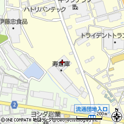 寿倉庫伊勢崎第３流通センター周辺の地図