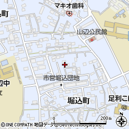 栃木県足利市堀込町2946-25周辺の地図