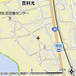 長野県安曇野市豊科光1612周辺の地図