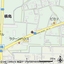 株式会社富士屋硝子店　下館東店周辺の地図