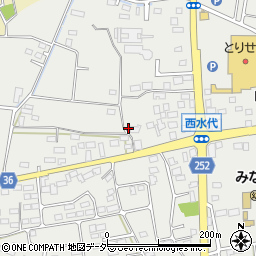 栃木県栃木市大平町西水代2391周辺の地図
