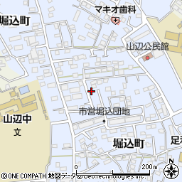 栃木県足利市堀込町2946-53周辺の地図