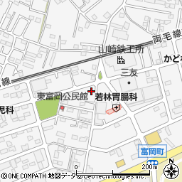 栃木県佐野市富岡町1612周辺の地図
