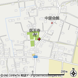 群馬県太田市新田小金井町980-2周辺の地図