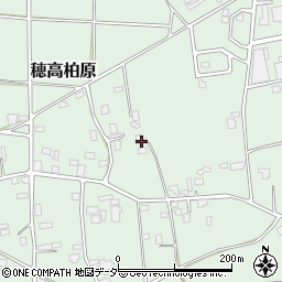 長野県安曇野市穂高柏原2900周辺の地図