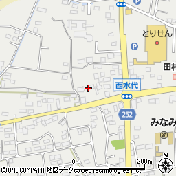 栃木県栃木市大平町西水代1964周辺の地図