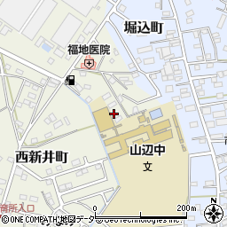 栃木県足利市西新井町3164-10周辺の地図