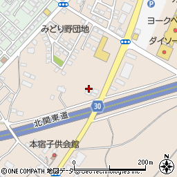 茨城県笠間市住吉1354周辺の地図
